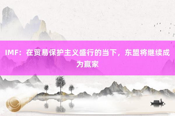 IMF：在贸易保护主义盛行的当下，东盟将继续成为赢家